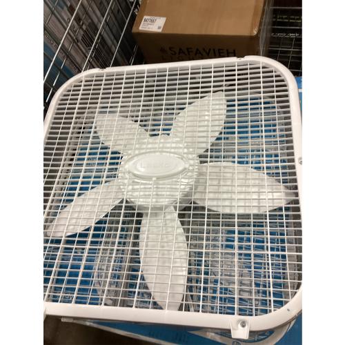 Lasko 21-3/4 in. H X 20 in. D 3 speed Box Fan