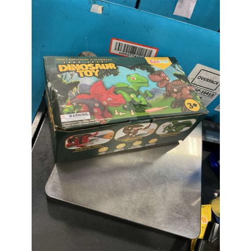 Laradola Dinosaur Toys for 4 5 6 7 8 Year Old Boys, Take Apart Dinosaur Toys for Kids 3-5 5-7 STEM Construction Building Kids Toy with Electric Drill, Party Birthday Gifts