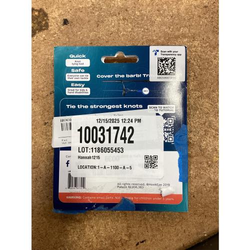 HookEze Fishing Knot Tying Tool (Twin Pack)