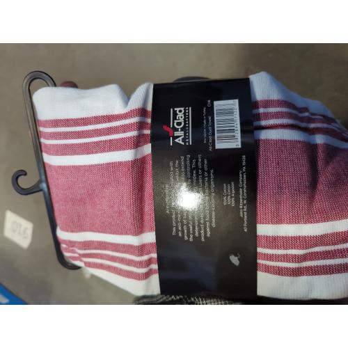All-Clad Textiles Chili Dual Kitchen Towel 2pk