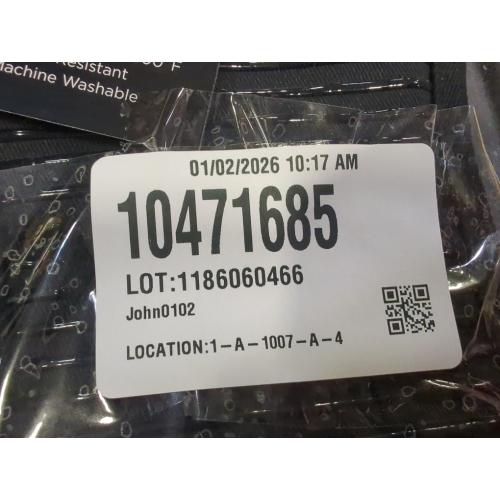 Set of 2 Color Black All-Clad Premium Pot Holder & Hot Pad: Heat Resistant to 500 Degrees - 100% Cotton, 10x6.25 Hot Pad for Kitchen and Barbeque,