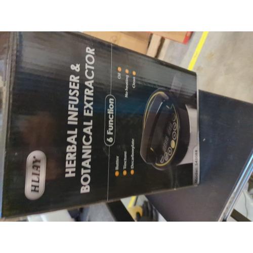 Hliay Herbal Infuser & Botanical Extractor 6 Function Butter, Tincture, Decarboxylate, Oil, No Heating, Clean