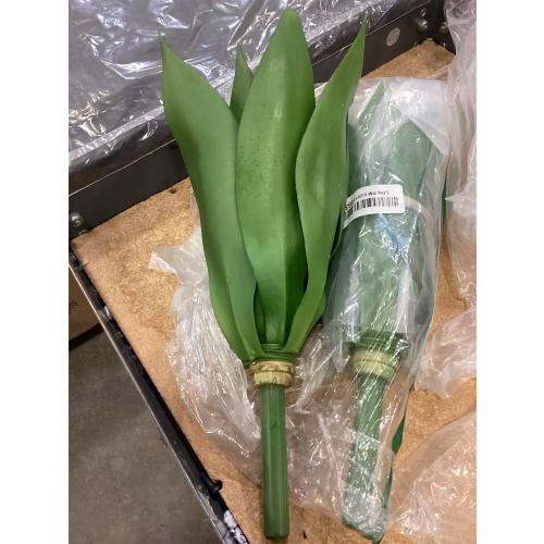 Artificial Agave Plants, UV Resistant Fake Agave Planters for Indoor and Outdoor Decorating Artificial Plants for Outdoors Fake Plants (2Pack, 12.6) Green