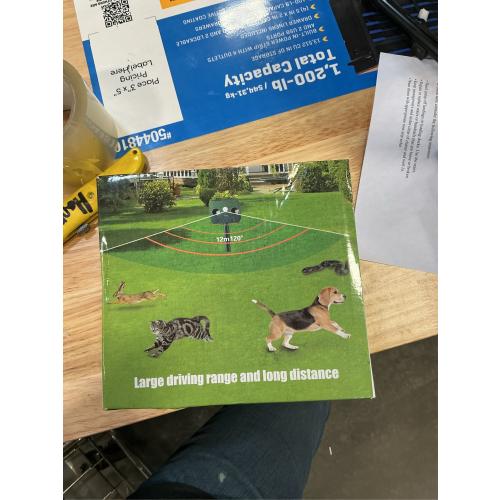 2025 Solar Ultrasonic Animal Repellent, Cat Repellent Outdoor, Deer Repeller Squirrel Deterrent with Motion Detection Suitable for Dog Rabbit Raccoon Coyote, Skunk Repellent for Yard(2Pack)