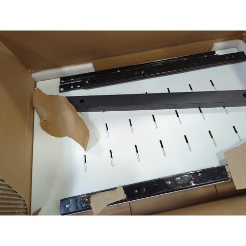Pull Out Drawers Organizer for Kitchen Cabinets, 21 Deep, Expandable Cabinet Drawers Slide Out with Adhesive, Adjustable Deep Roll Out Cabinet Shelves for Pantry Pots Pans (White-1 Pack)
