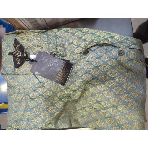 Sojanya XL (Since 1958 Men'S Jacquard Silk Self Design Only Kurta