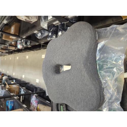 Dark grey Memory Foam Seat Chair Cushion for Relieves Back Sciatica Pain Tailbone Pain Coccyx Degenerating Disc Orthopedic Osteoarthritis Prostate Cushion Low Back Pain Cushion Hip Shaping (Dark Gray)