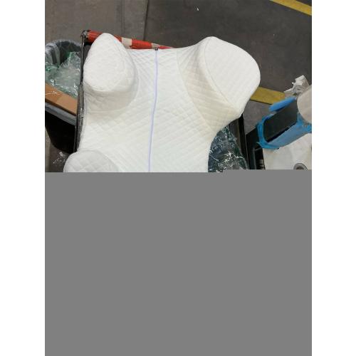 SAHEYER Side Sleeper Pillow with Arm Hole, Memory Foam Shoulder Pillow, Multi-Angle Armholes Pillow for Many Sleeping Positions, Ergonomic Support Pillow for Neck (White)