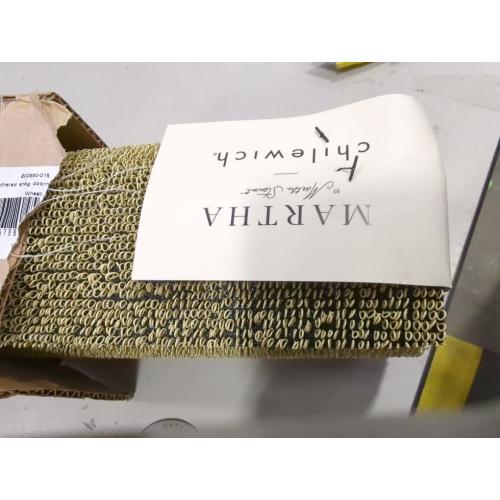 Chilewich Martha Stewart Heathered Shag Doormat, 18x28 - Tan/Beige - No Size