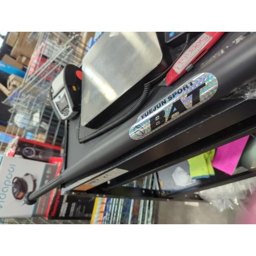 32in Steel Baseball Bat 2.7LBS Weighted for Youth and Adult 2 Barrel Heavy Duty Bats for Home, Black