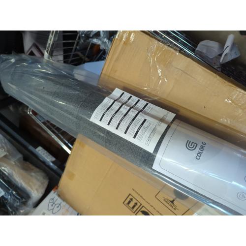 Color&Geometry Large Door Mat Indoor Entrance 36x59 Non Slip Dirt Trapper, Absorbent Doormat, Washable Rug for Entryway, Low Profile, Easy Clean Patio Porch, Brown, (Rolled-up NO Creases)