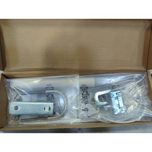 Silver and White Aruba Indoor/Outdoor Omni Antenna AP-ANT-19 - 2.4 GHz to 2.5 GHz, 5.15 GHz to 5.875 GHz - 6 dBi - Outdoor, Wireless Data NetworkPole/Ceiling