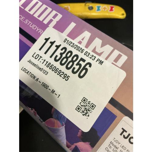 TJOY Led Corner Floor Lamp, Smart RGB Floor Lamp with APP&Remote, 16 Million Colors Changing, Music sync, Modern Corner led Light for Bedroom Living Room and Gaming Room, Timing&Schedule, 1 Pack