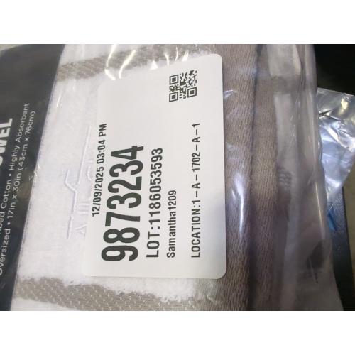 All-Clad Checked Kitchen Towel: Highly Absorbent, Super Soft Long Lasting - 100% Cotton, 17x30 Tea Towel for Cleaning & Drying Dishes, Pans, Glassware, or Countertops, (3-Pack), Titanium Gray