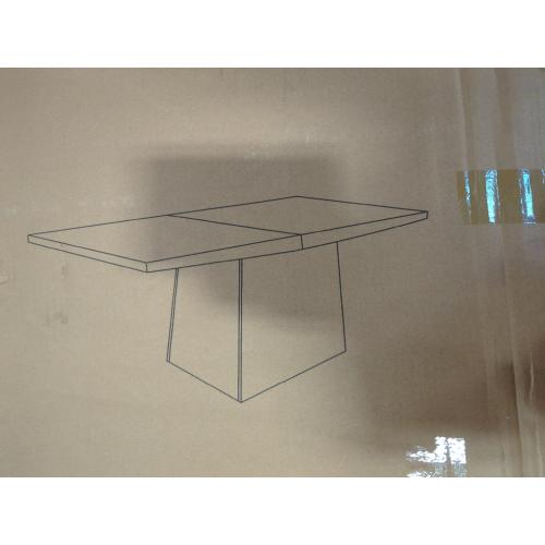 Brown Rectangular Dining Table