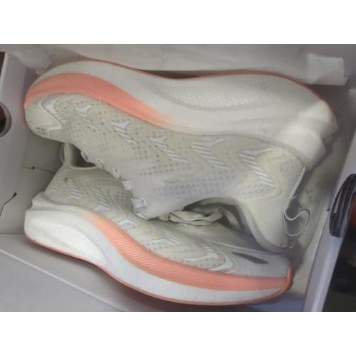 Size 9.5 Color White Women's Running Walking Tennis Shoes Comfortable Non-Slip FlyLife Breathable Athletic Workout Gym Cross Trainer Sports Sneakers