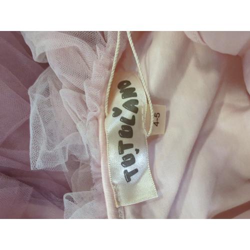 Pink Tutu Dress for Girls - Embroidered Tulle Tiered Layered Flower Toddler Dress for Wedding & Birthday