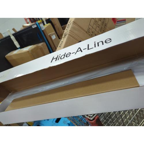 DuctlessAire Mini Split Line Set Cover Kit - Paintable Lineset Cover - Line Set Covers for Ductless Air Conditioner, Mini Split AC/Heating System, HVAC, Central AC Unit, Heat Pump (White, 3 x 7.5 ft)