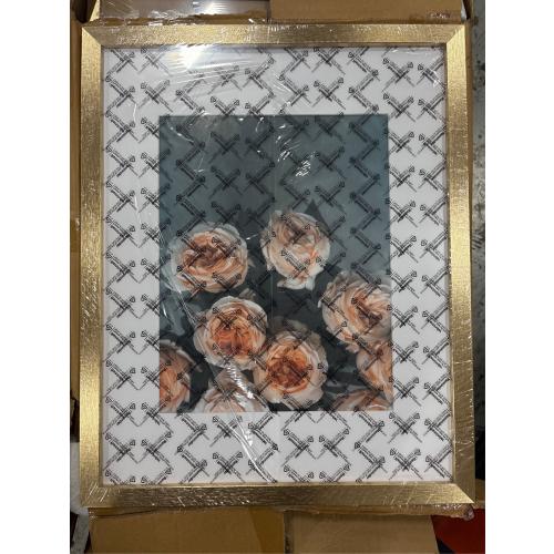 AUEAR 16x20 Picture Frames Set of 6, with Mat for 11x14 or 16x20 without Mat, Composite Wood Gallery Photo Frames with Plexiglass, Wall Mounting