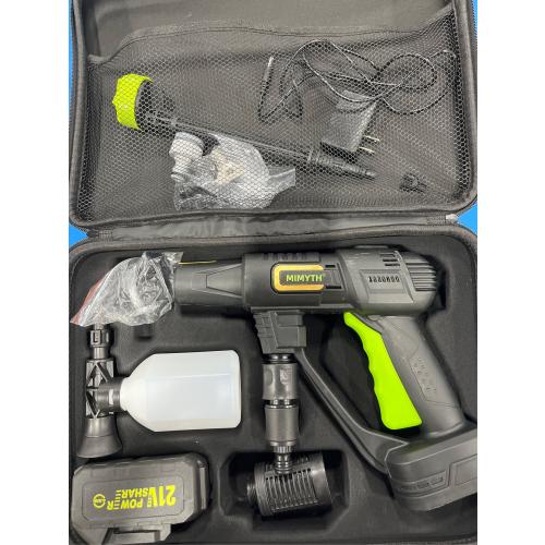 Cordless Pressure Washer Battery Powered; 990PSI Cordless Power Washer with 6-in-1 Nozzle, 23FT High-Elastic Hose, 21V Battery&Charger; Portable Handheld Pressure Washer Cleaner for Home, Car, Garden