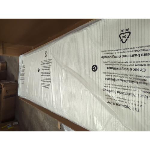 Dunwoody Upholstered Wingback King Size Platform Bed,Cream