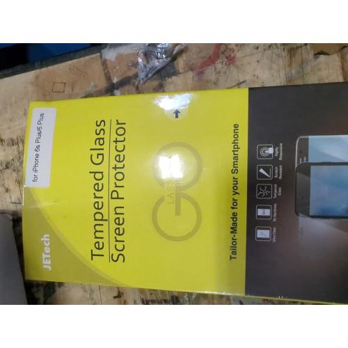 JETech Screen Protector for iPhone 6 Plus and iPhone 6s Plus, 5.5-Inch, Tempered Glass Film, 2-Pack