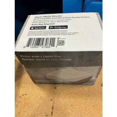 AX3000 Dual-Band Wi-Fi 6 Mesh, Covers 3000 Sq. ft, Replaces Router  Extender, Wired Backhaul, 2x 1 Gbps ports (2-pack)