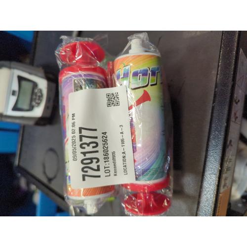 2Pack FARBIN Air Horn For Boating & Safety Dog Air Horn Bear Horn For Hiking Air Horns Loud for Safety Airhorns Horn Graduation Sports Events Party(Large ABS handheld horn 2PCS)