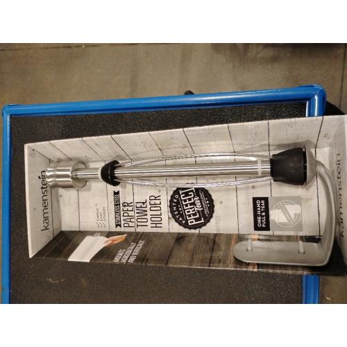 Kamenstein Stainless Steel Paper Towel Holder 1.57 in. H X 4.53 in. W X 11 in. L