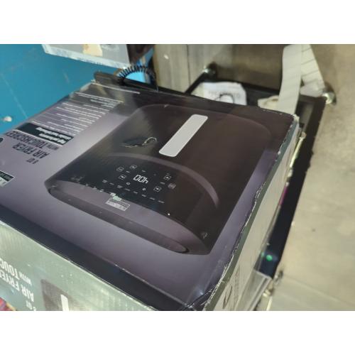 Bella PRO - 8-qt. Touchscreen Air Fryer with Divided Basket - Matte Black