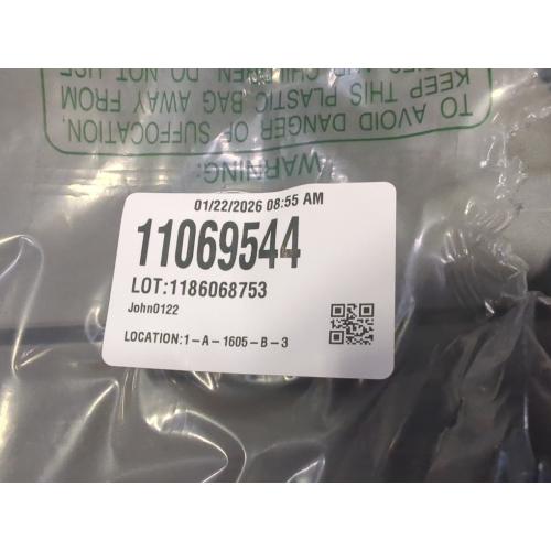 Untouchable 23 Gal. Black Square Trash Can Swing Top Lid