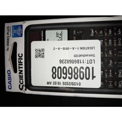 Casio FX-300 Scientific Calculator - Black