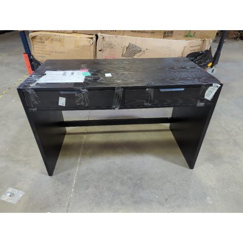 Black Desk With 2 Drawers