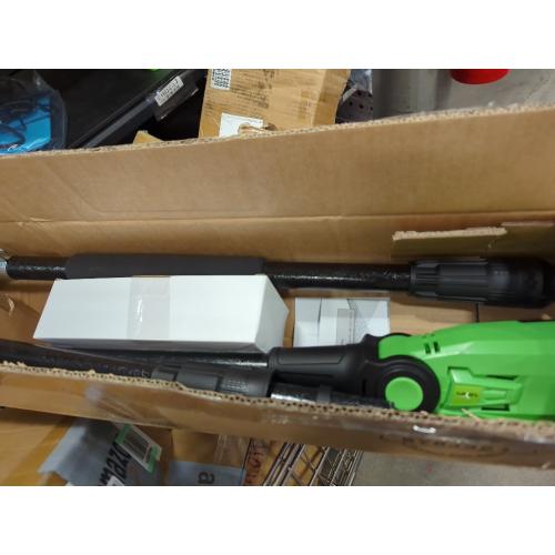 SOYUS Pole Saw 8-Inch Cordless, 15-Foot Max Reach Electric Pole Saw for Tree Trimming, 16ft/s Speed, Auto Oiling, Multi-Angle Pole Chainsaw with 2.0Ah Battery & Charger