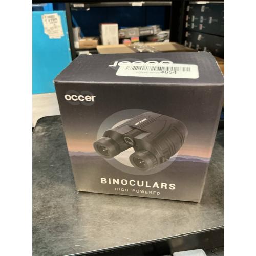 Occer 12x25 Compact Binoculars for Adults and Kids, Large Eyepiece Waterproof Binocular with Low Light Vision,High Powered Easy Focus Binoculars for Bird Watching,Outdoor Hunting,Travel,Sightseeing