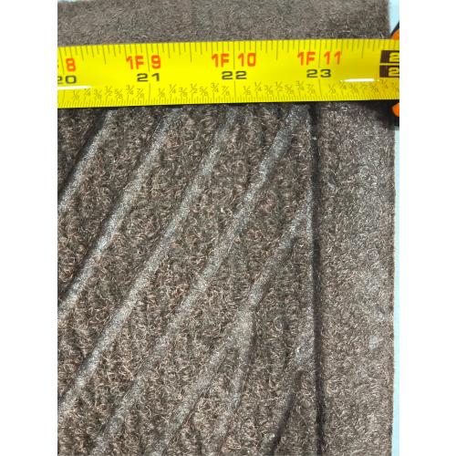 Sturdy Front Door Mat, Absorbent Muddy Dirt Resist Welcome Door Mats Outdoor Indoor, Stain and Fade Resistant, Non-Slip Backing Entry Mat Low Profile Doormat for Entryway, Coffee