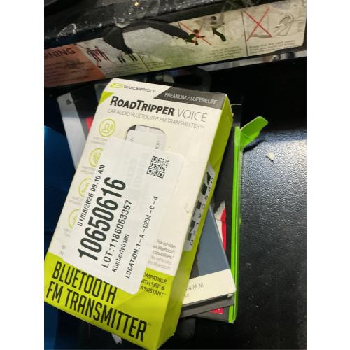 Bracketron Roadtripper VOICE Car Audio Bluetooth FM Transmitter – Black