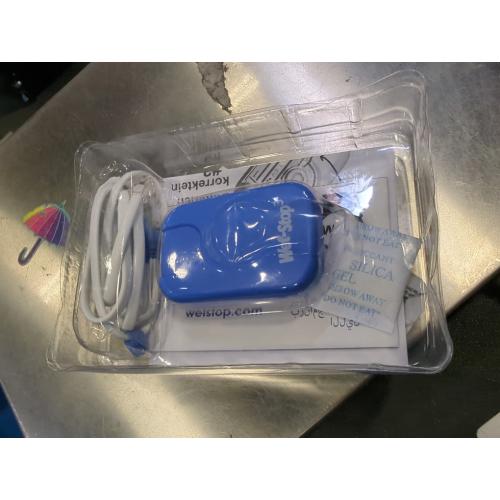 3 Blue Bedwetting Enuresis Alarm with Loud Sound and Strong Vibration for Boys or Girls, Proven Solution for Bedwetters