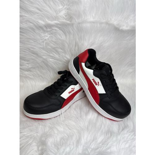 PUMA Men's Frontcourt Leather Low ASTM Eh Sneaker 6.5