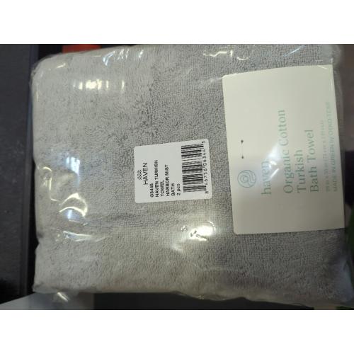 Haven Turkish Bath Towel Harbor Mist 2pc