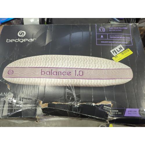 Bedgear Balance Performance Pillow Size 1.0 Moisture Wicking