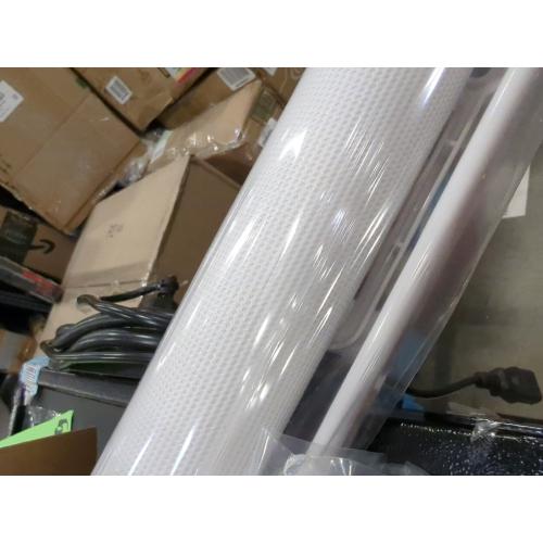 Huafly 71 Inch Retractable Baby Gates, no Drilling Baby Gates for Large Openings, Child Gates, Safety Gates, Extra Long Dog Gates on Doorways, Stairs, Outdoor, Indoor (White, 71 Inch)