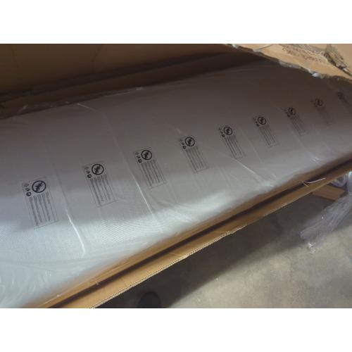 Size king Color White Belo Upholstered Platform Bed