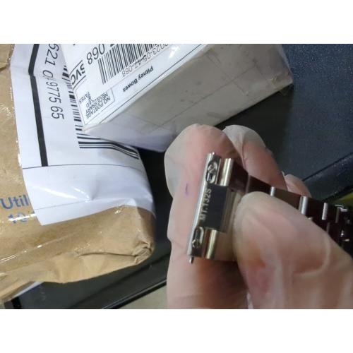 MiLTAT 20mm Super-O2 Pull-Twist-QR  Watch Band Straight End Quick Release, Brushed Slinea Clasp