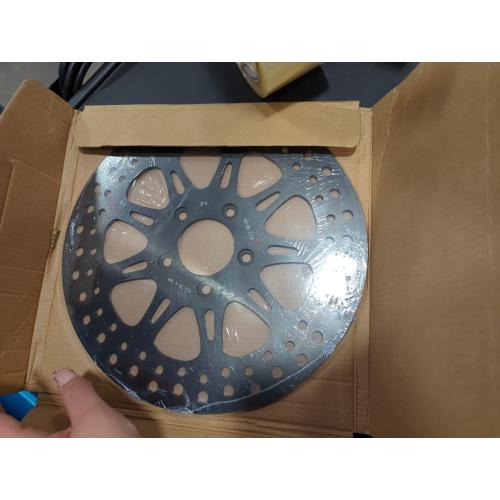 TOFR 11.8 Rear Brake Rotor Disc for Harley TOURING Street Glide Electra Glide Road King Road Glide Ultra Custom Special 2008-2021