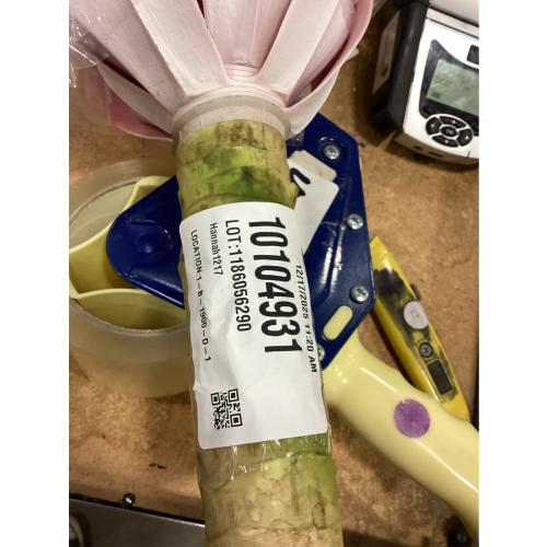 Velener Fake Agave Plant Outdoor, Artificial Plants Large Size for Indoor Decor, Faux Plant Dual Agave (22 inch,Red/White)-No Pot