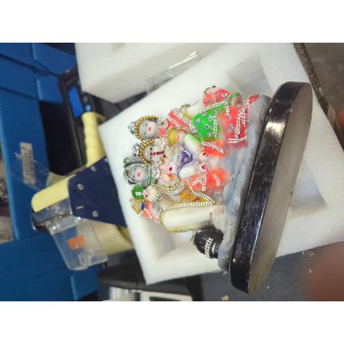 eSplanade Resin Shiv Parivar - 8 inches | Shiva Parvati, Shiva, Bholenath, Shankar Parvati with Ganesha Nandi Murti Idol, Statue or Moorti (Shiva Family) | Pooja Idols | Home Decor