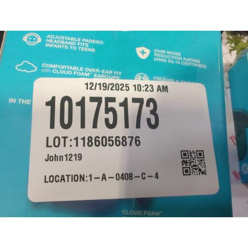 JLab JBuddies Protect Kids Ear Protection Ear Covers - Navy