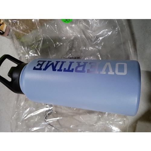 Overtime Elite 30oz Stainless Steel Pro HYDR8 Water Bottle - Ice Blue Logo Gradient