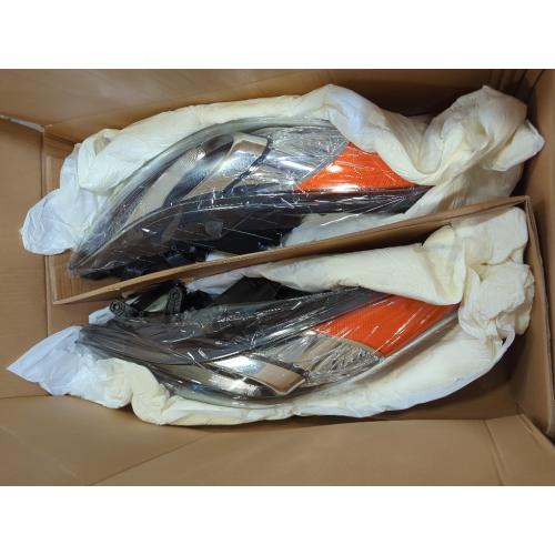 Headlight Halogen Headlamp w/o Bulbs Fit for Hyundai Elantra 2011-2013 Driver and Passenger Side US